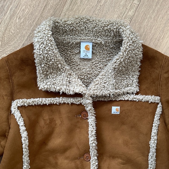 Carhartt Tan Shearling Jacket - Picture 3 of 7
